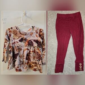 Lilly Pulitzer Top And Leggings